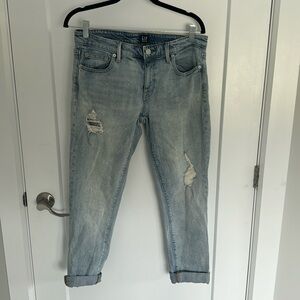 Mid Rise Boyfriend Jean